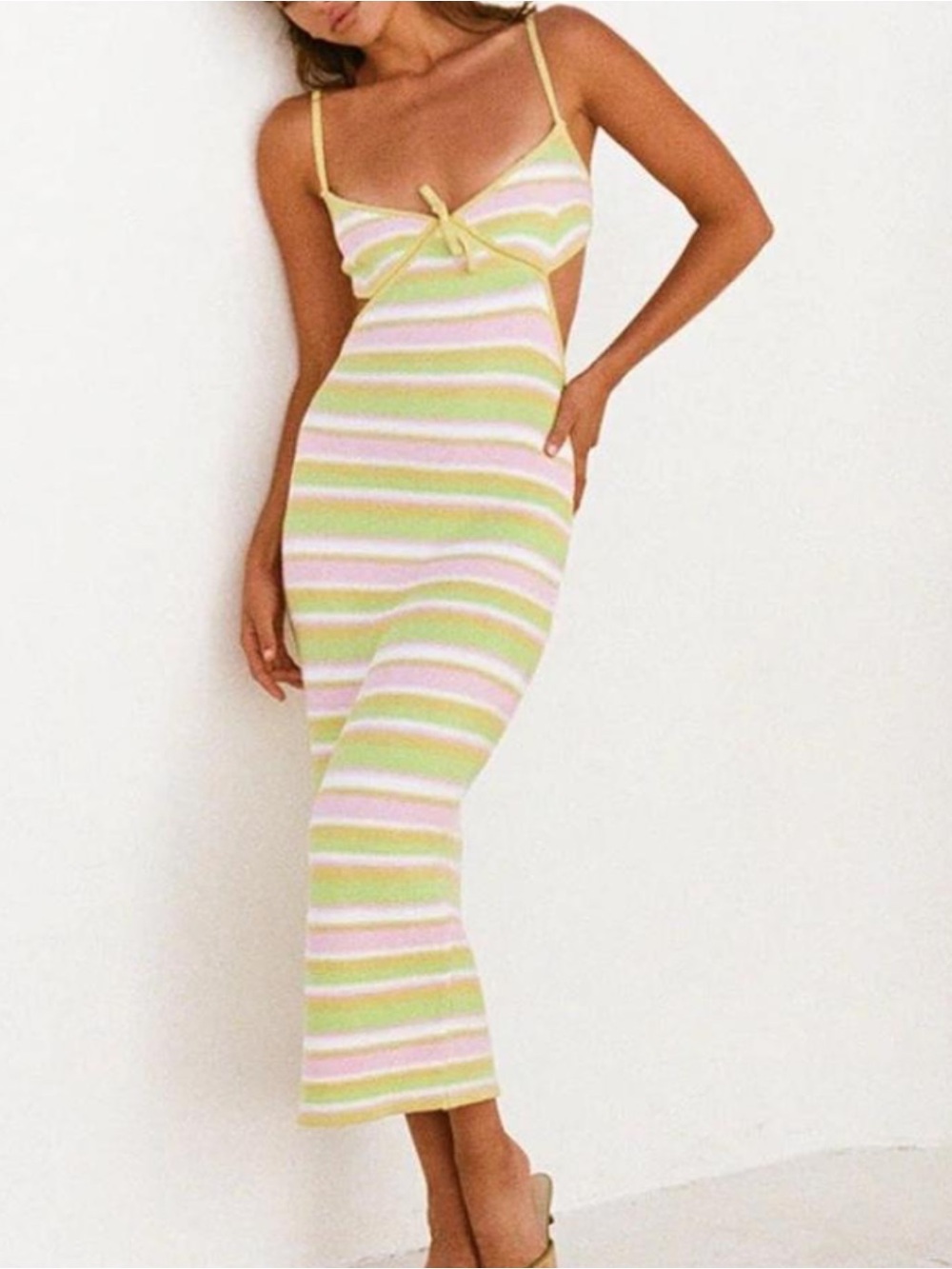 SABO NWT Backless Zain knit dress size XL